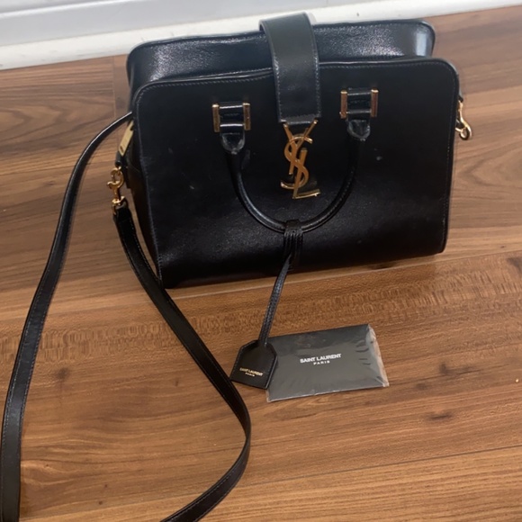 Yves Saint Laurent Baby Monogrammed Cabas handbag - Picture 2 of 6